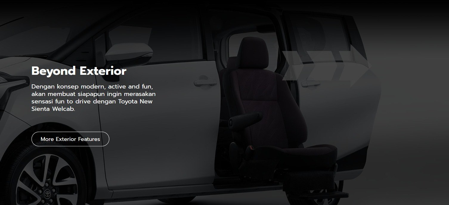 Toyota Sienta Welcab