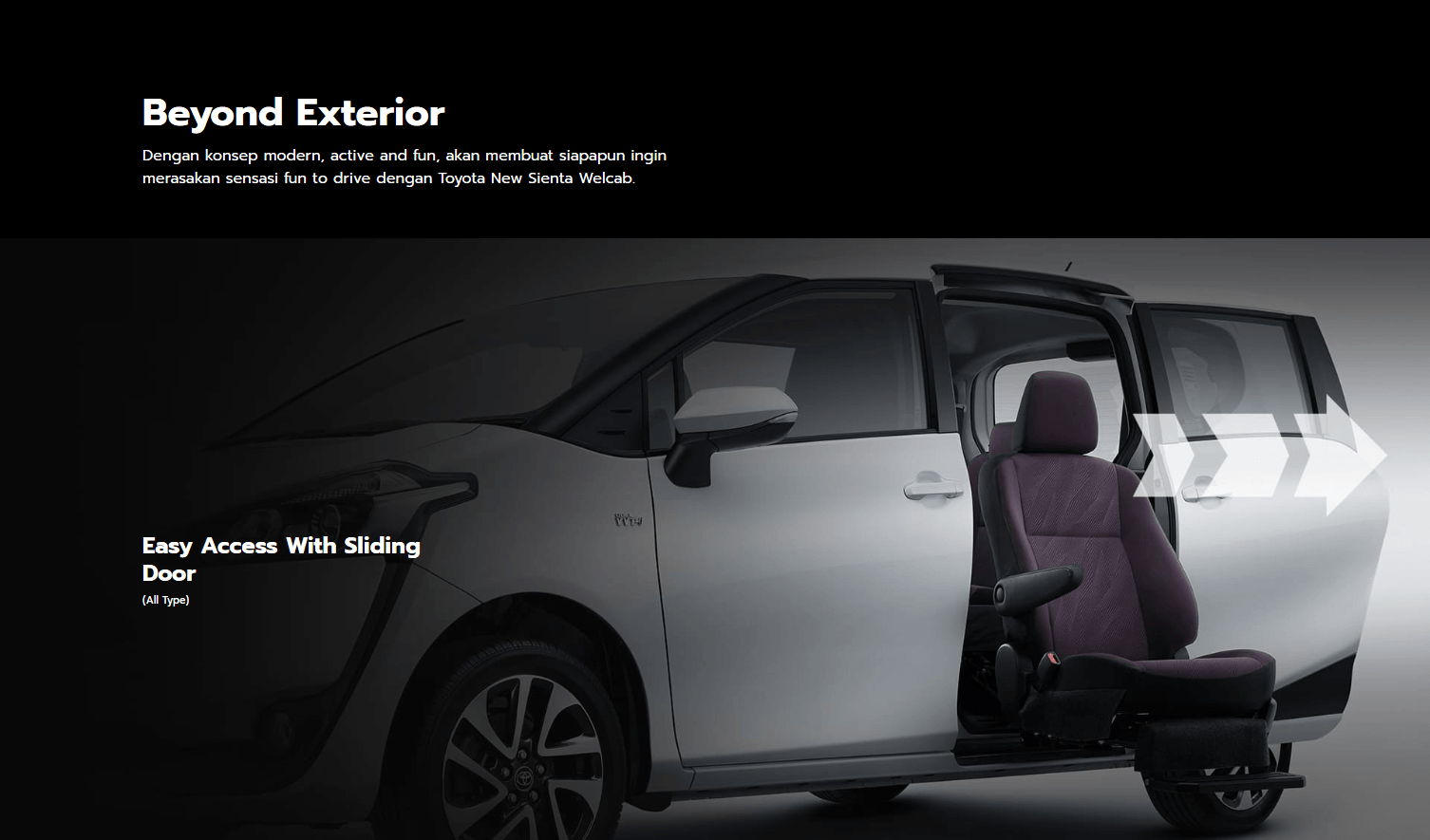 Toyota Sienta Welcab