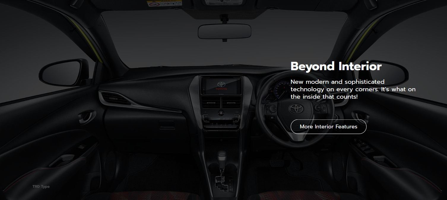 Toyota Yaris - Interior - 01 Toyota Yaris